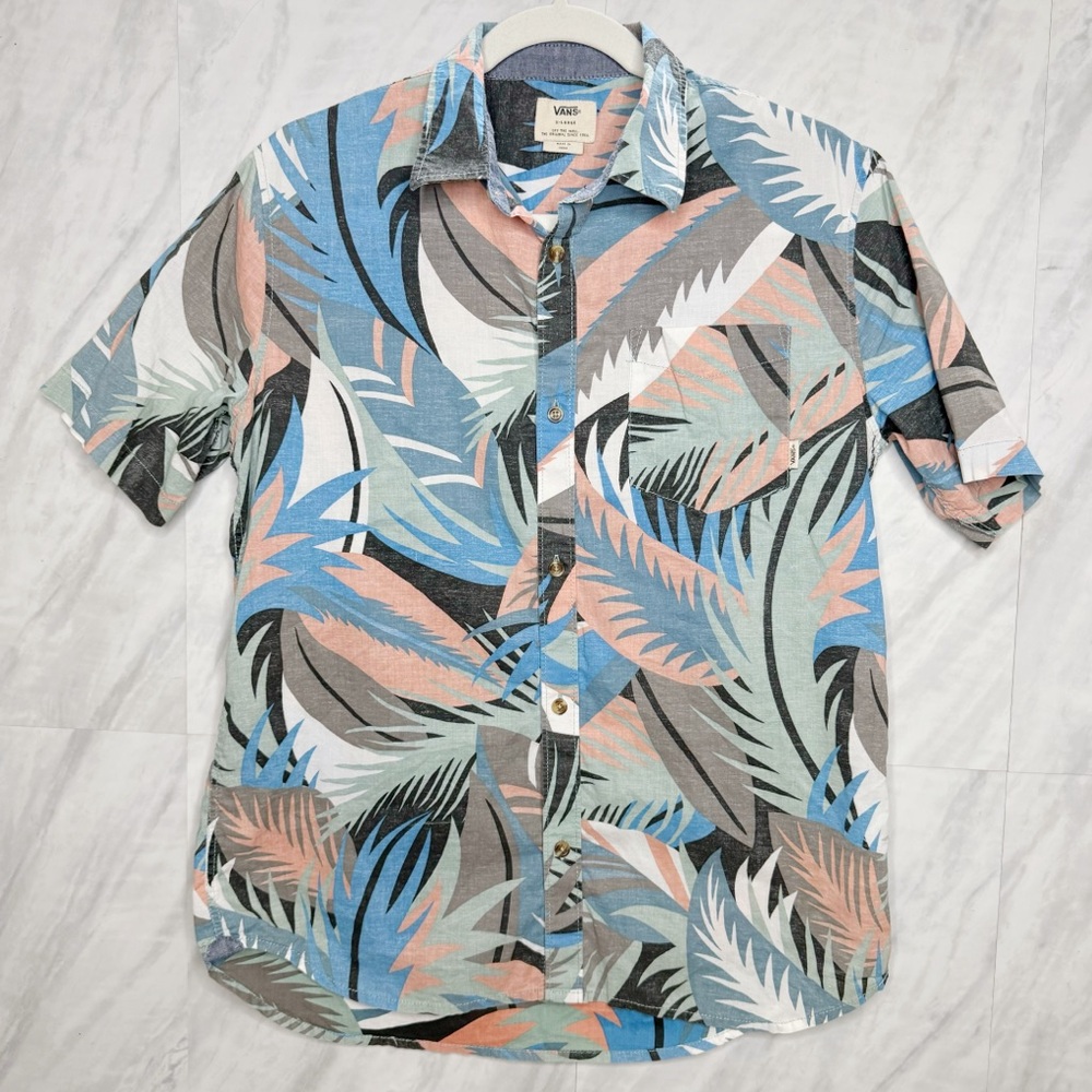 Vans Boys Button Down Shirt XL